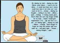 meditating funny | Meditation Meme | Meditating | Pinterest ... via Relatably.com