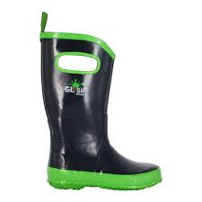 Childrens Bogs Rain Boot Size 4 M Navygreen