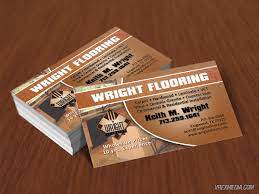 flooring installation business cards