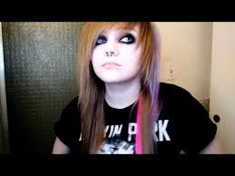 how i do my emo scene hair and makeup