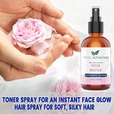 face toner skin body hair spray