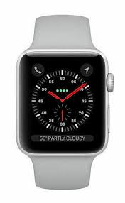 Get the best deal for apple watch series 3 from the largest online selection at ebay.com. Apple Watch Series 3 42mm Silver Aluminium Case Fog Sport Band Smart Watch Mqk12ll A For Sale Online Ebay
