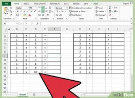 how to make a multiplication table 12