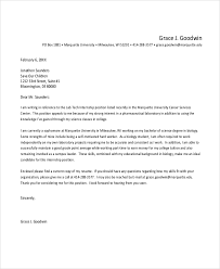Sample Cover Letter For Internship 9 Examples In Word Pdf