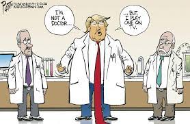 National institute of allergy and infectious. Bruce Plante Cartoon President Donald Trump And Dr Fauci Columnists Tulsaworld Com