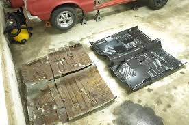 how to replace the floor in a clic mopar