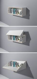 Wall mount desk to wall. Michael Hilgers Has Designed A Floating Shelf That Transforms Into A Desk