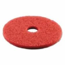 red nylon floor polishing pad