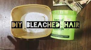 diy bleached hair mixing bremod