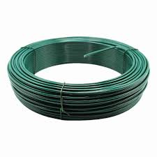 green pvc coated tension line wire 3