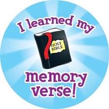 I Learned My Memory Verse Christian Stickers Scripture