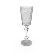 Vintage Crystal Wine Glass Png Images
