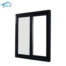 White Aluminum Glass Sliding Windows