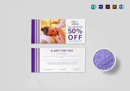 30 blank gift certificate templates
