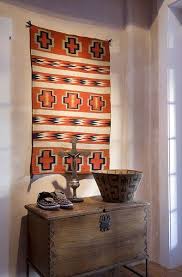 Navajo Rug As A Wall Hanging Creates A