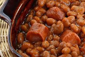 This franks and beans recipe is made with real beef hot dogs and less sugar than the canned version. German Franks Beans Hofmann Sausage Company