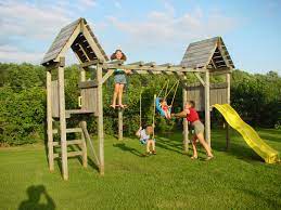 These are full plans for building a. Outdoor Playsets Tips Plans For Building Your Own Swing Set Baileylineroad