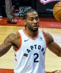 He is currently playing for the team, 'toronto raptors,' of the 'national basketball association.' Kawhi Leonard Wikipedia