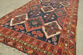 antique bakhtiari tribal persian rug