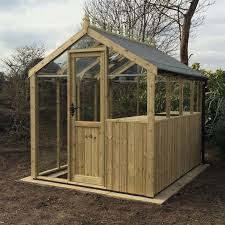 Wide Potting Shed Greenhouse