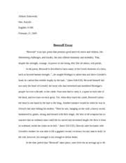 Beowulf Paper