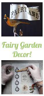 Fairy Garden Decor Waterproof