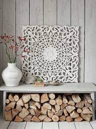 Carved Wood Wall Panel In 2023 Wall