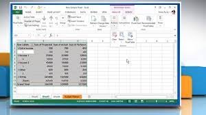 to delete a pivot table in excel 2016