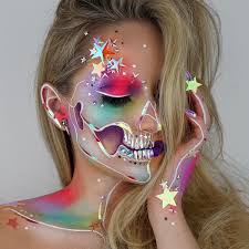 artistic face paint by vanessa davis