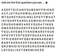 It should be may i ask you a question? because you are asking permission to do so. Ask Me The First Question You See Ahseeit