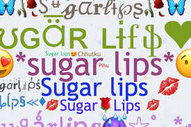 nicknames for sugarlips sugar lips