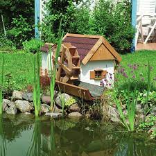 Water Mill Garden Feature For Your Pond