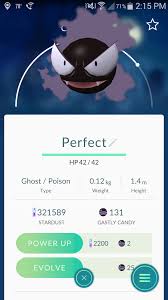 Perfect Iv Gastly Worth Evolving To Gengar Or Save For