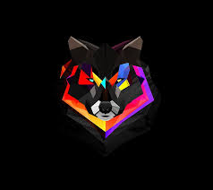polygon wolf 3d abstract wolves hd
