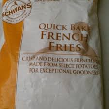 quick bake french fries and nutrition facts
