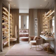 modern parisian home beauty room