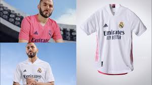 Real madrid are set to take to the pitch in 2020/21 with a unique pink and black design on their traditional white home kit. Pink Is Back Real Madrid S New Home Away Kit For 2020 2021 Seasons July 30 2020 Youtube