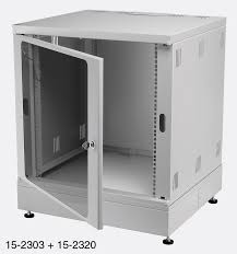canford es4345524 g rack cabinet 24u grey