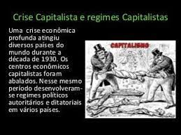 Crise capitalista e regimes capitalistas