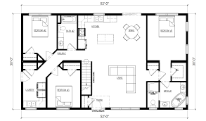 redwood modular home floor plan