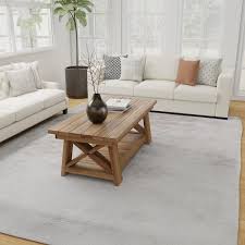 solid polyester area rug