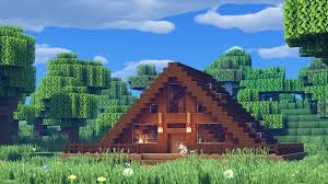 Minecraft legal minecraft log cabin minecraft plans minecraft city minecraft construction minecraft blueprints minecraft games minecraft buildings minecraft stuff. A Cabin That Is Inspired From Ayfraym A Frame Houses Minecraft