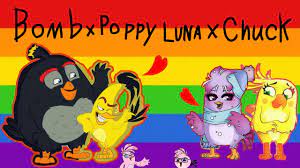 Bomb x Poppy & Chuck x Luna Angry Birds Music Video | (K-396 End Of Time) -  YouTube