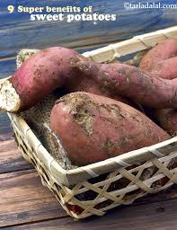 nutrition of sweet potatoes shakarkand