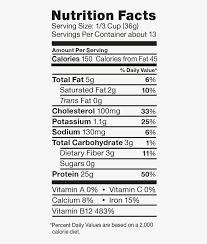 nutrition facts ings quaker oats nutrition value