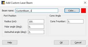 custom laser beams