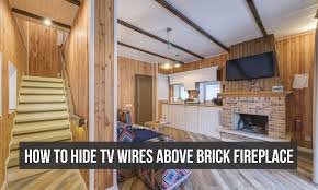 How To Hide Tv Wires Over Brick