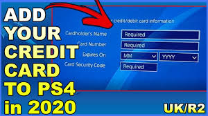 Buy psn card play station 4 on ebay. How To Add Credit Card In Ps4 2020 Uk R2 Youtube