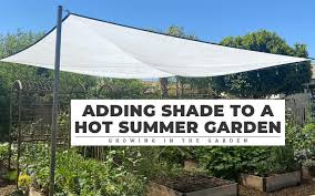 Adding Shade Cloth To A Hot Summer