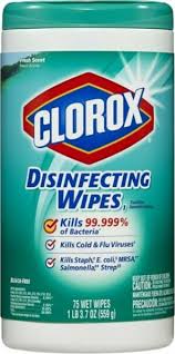 Dispose of wipes according to manufacturer instructions. Clorox 01656 Disinfecting Wipes 75 Count For Sale Online Ebay